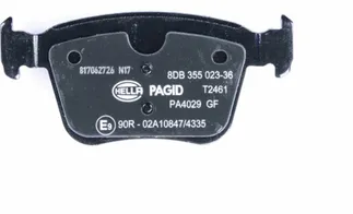 Hella Pagid Rear Disc Brake Pad Set - LR160436